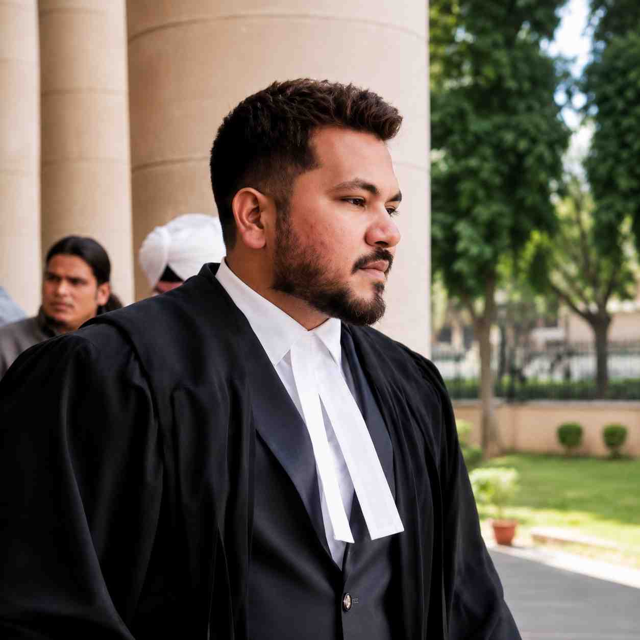 Advocate at court
