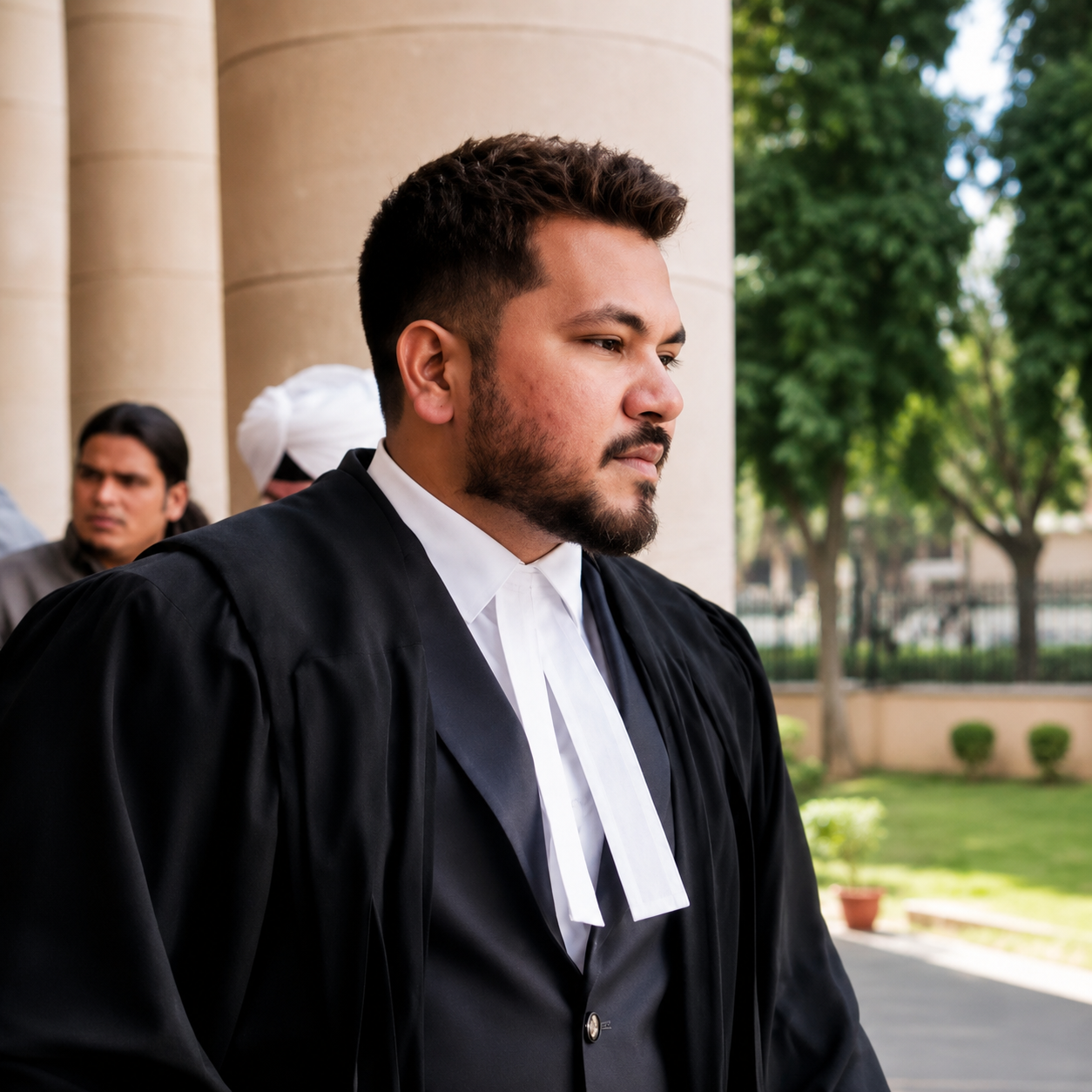 Advocate at court